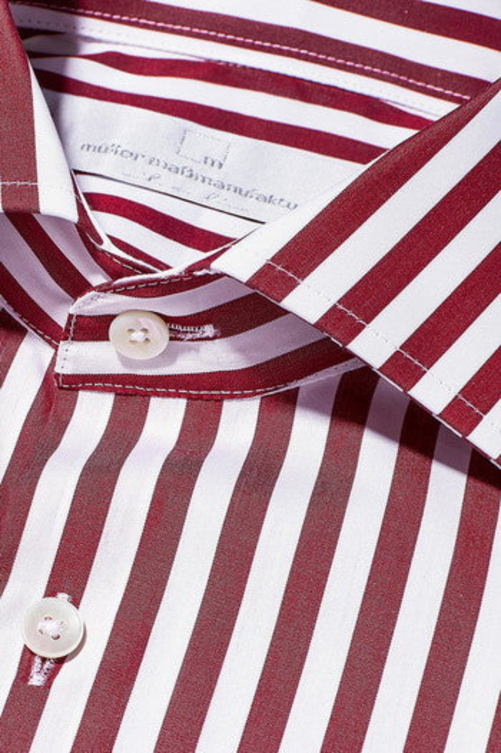 Tailor-made Red Stripe Shirt - A-Grade 104 Quality for Ultimate Comfort and Style - Luxethred