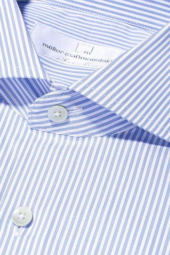 Tailor-made printed formal wear cotton shirt with a-grade -109 mens shirt - Luxethred
