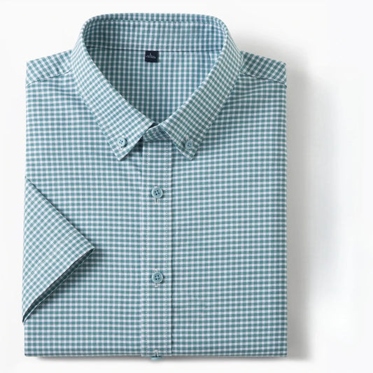 Oxford Checks Formal Wear Shirt - A-Grade 501 Men's Cotton Shirt
