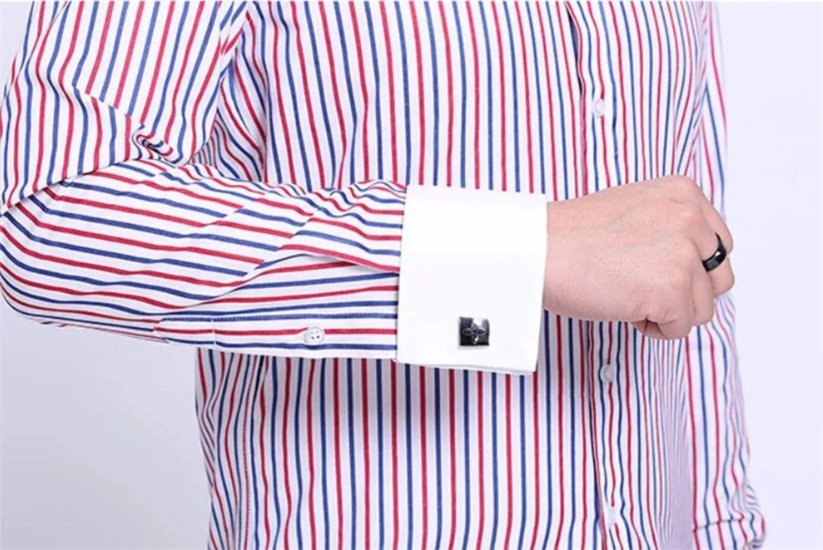 Luxthred Premium Slim Fit Formal Shirts - Textured Full Sleeves Design - Luxethred