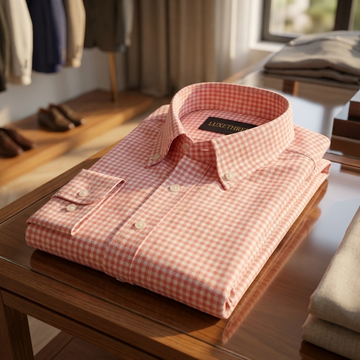 Oxford Checks Formal Wear Shirt - A-Grade 501 Men's Cotton Shirt