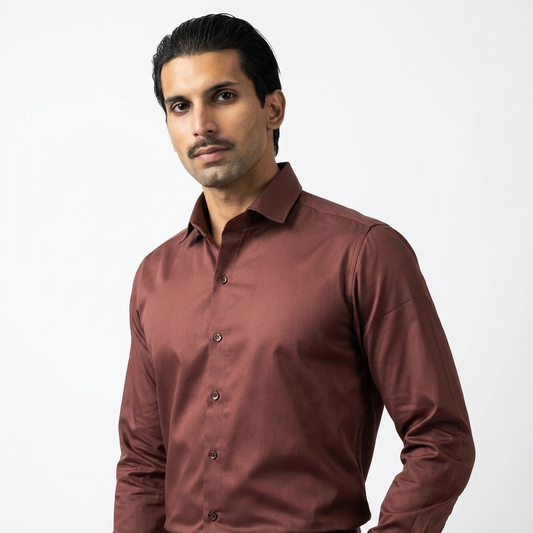 Luxethred Classic Deep-rust Shirt