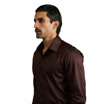 Luxethred Classic Mocha Brown Shirt